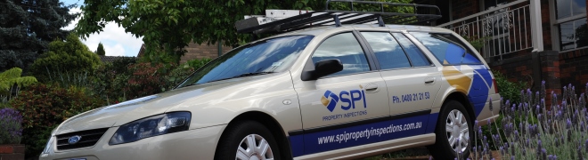 Car showing SPI branding